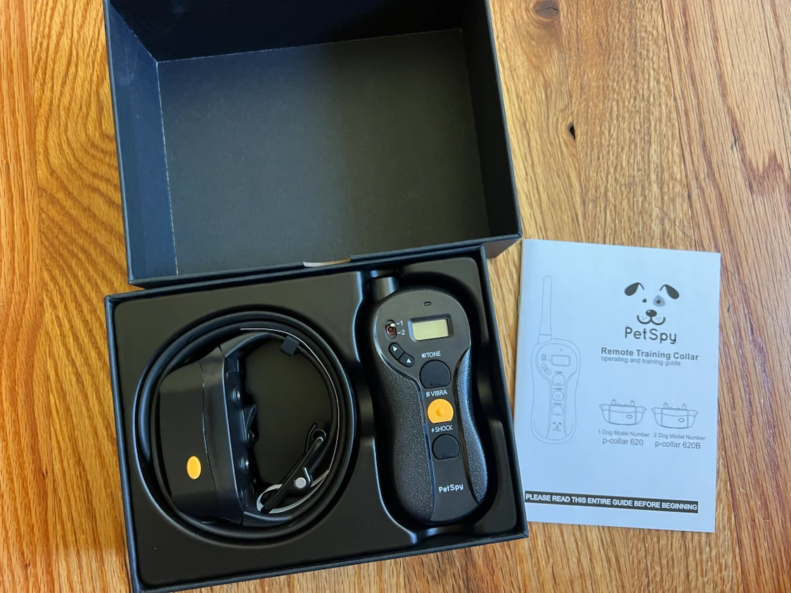 PetSpy Remote Dog Training Collar P620 - photo 3