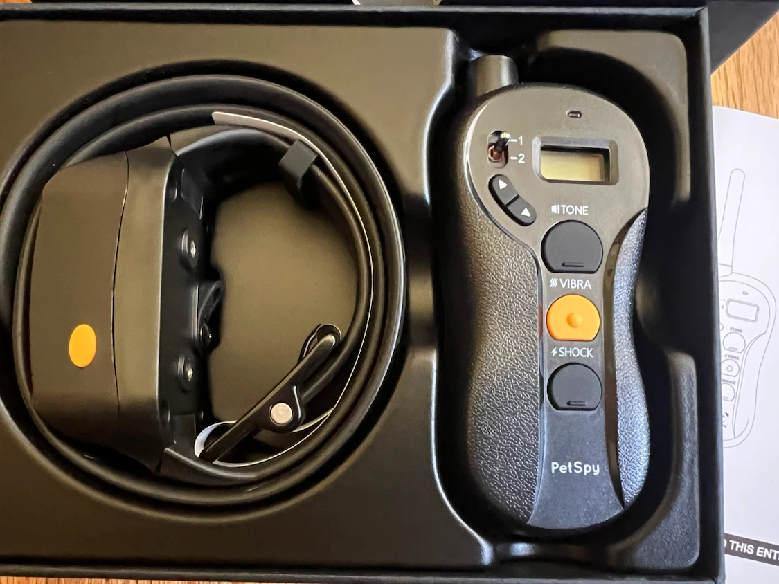 PetSpy Remote Dog Training Collar P620 - photo 4