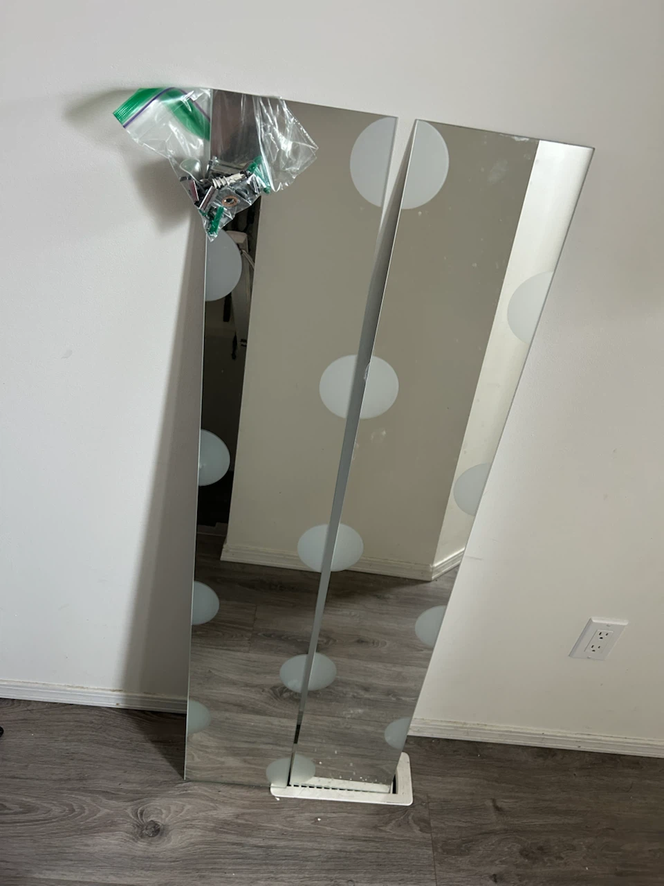 2 IKEA Mirrors