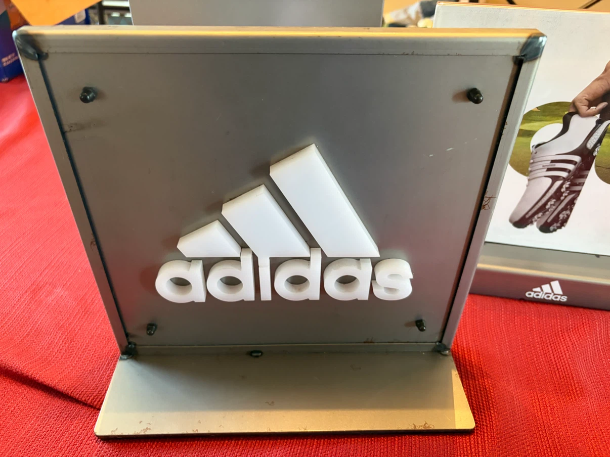 Adidas promotional shoe displays - photo 2