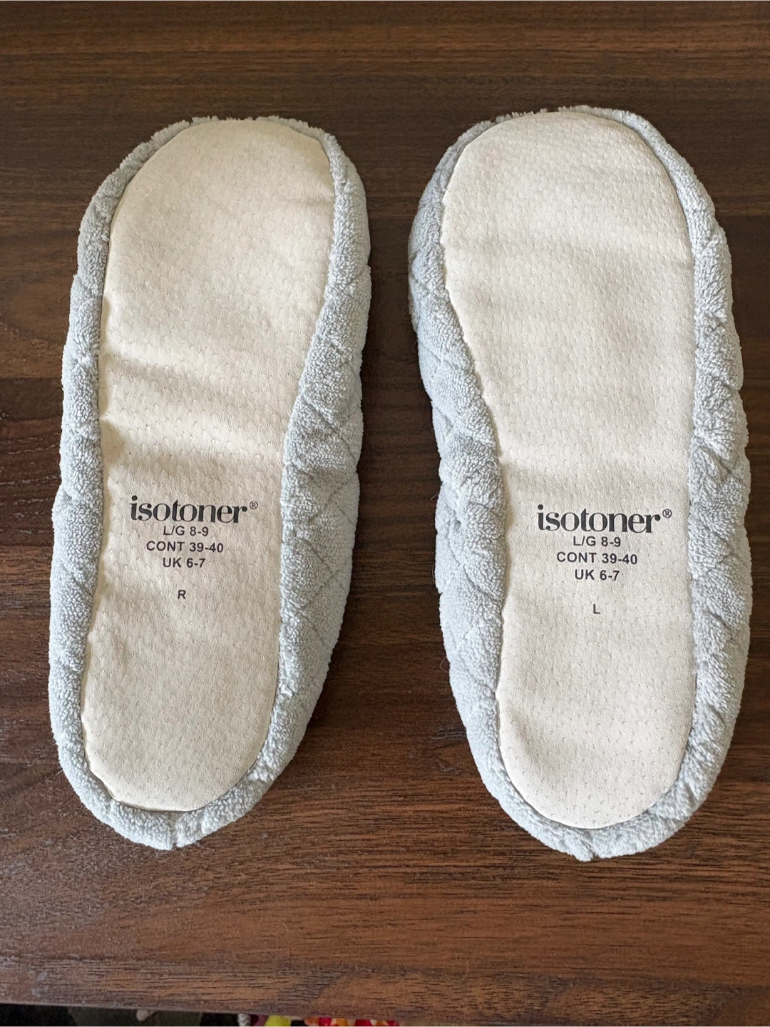 Isotoner Slippers Size L/G (US 8-9) - photo 3