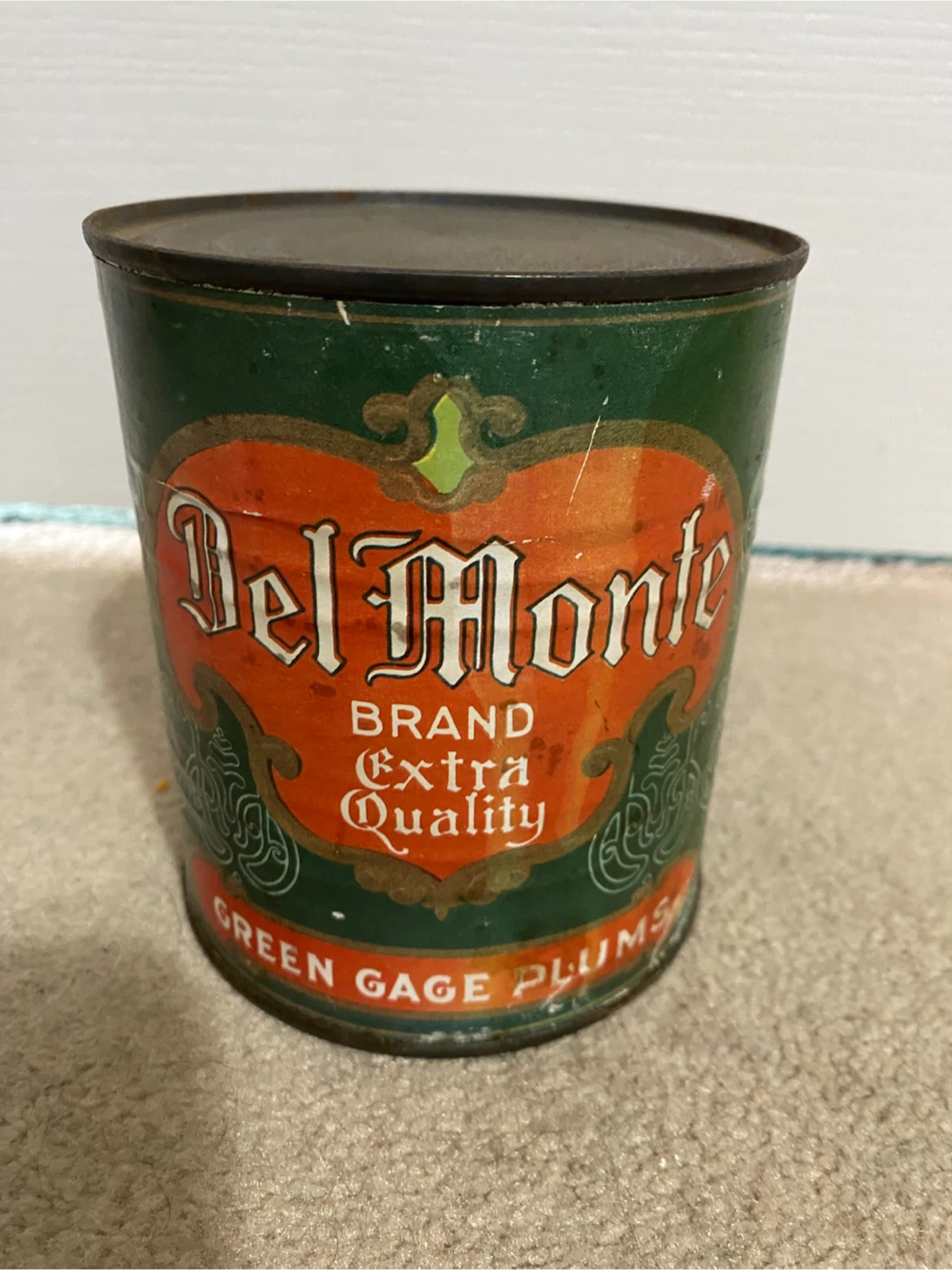 Vintage Del Monte Can Label