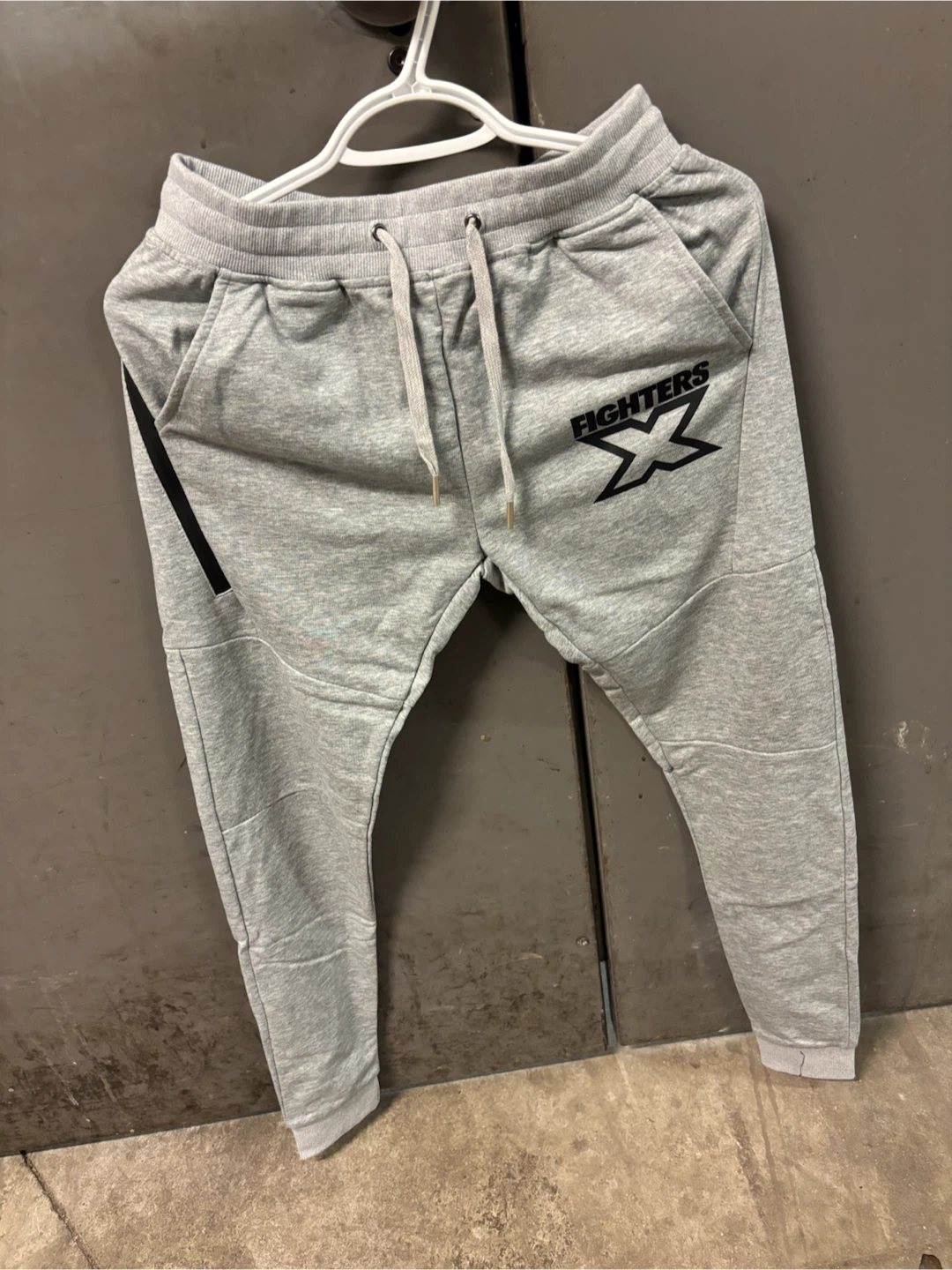 FightersXPress Grey Hoodie and Joggers Set XS