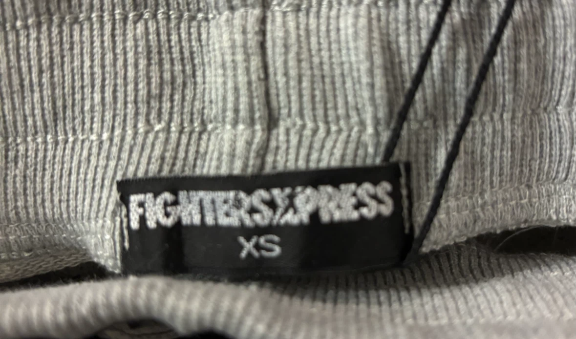FightersXPress Grey Hoodie and Joggers Set XS - photo 4