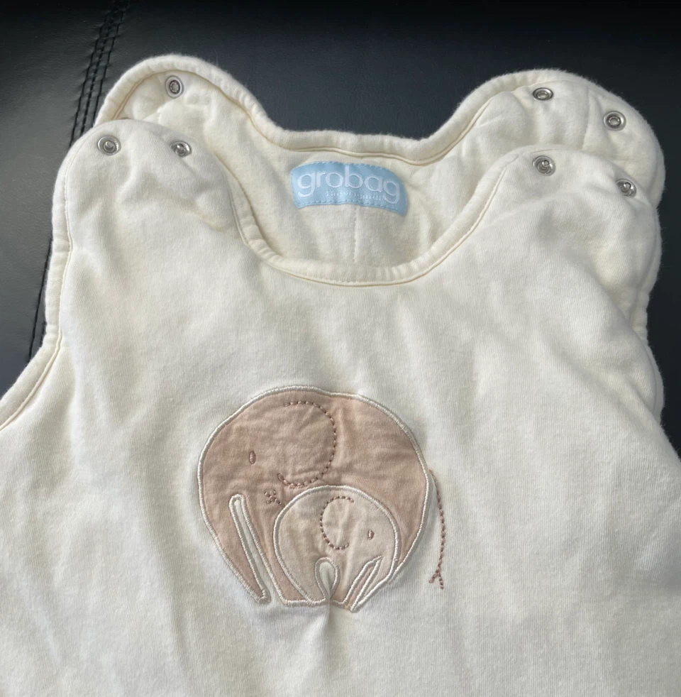 Grobags Baby Sleep Bag - Cream Elephant - photo 2
