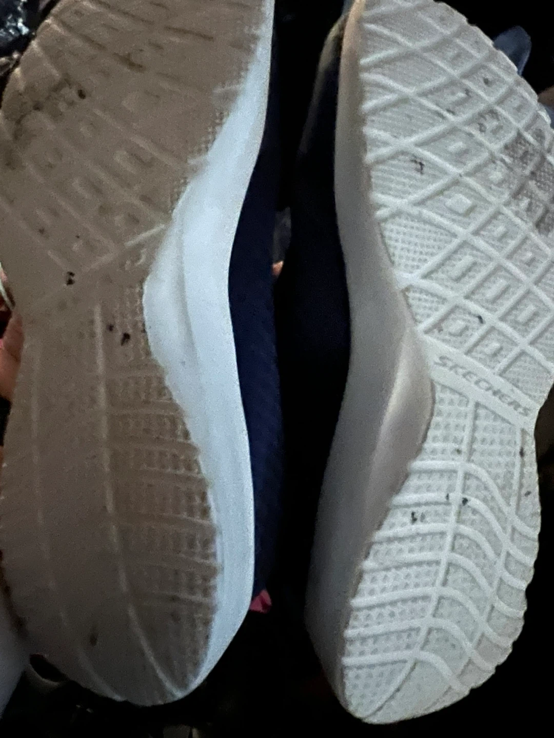 Skechers Girls Navy & Pink Running Shoes - photo 2