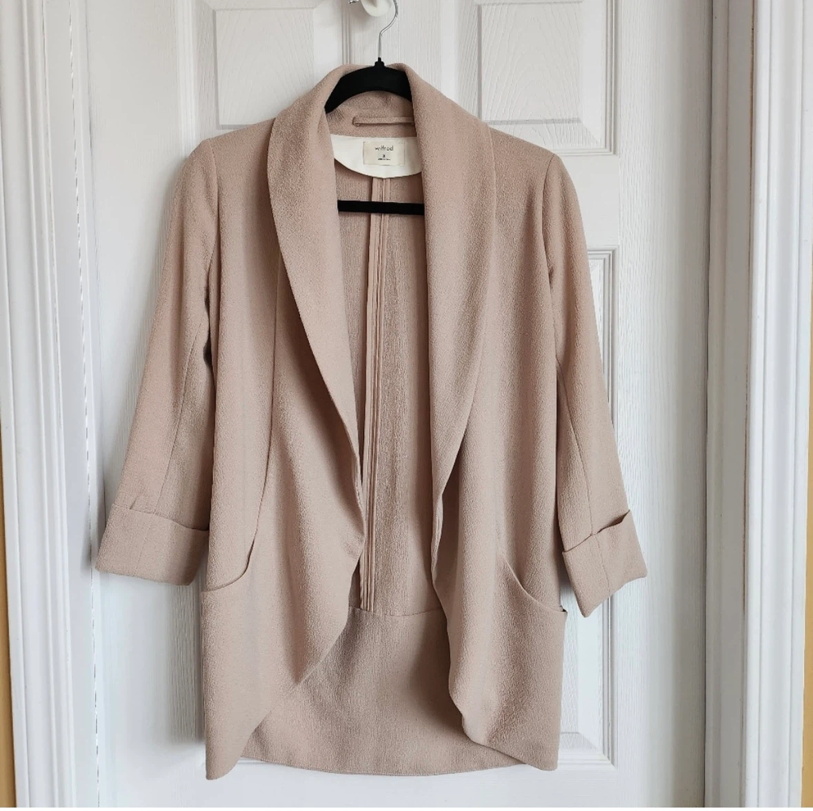 Like new Aritzia Wilfred Chevalier Relaxed Crepe Blazer - photo 2