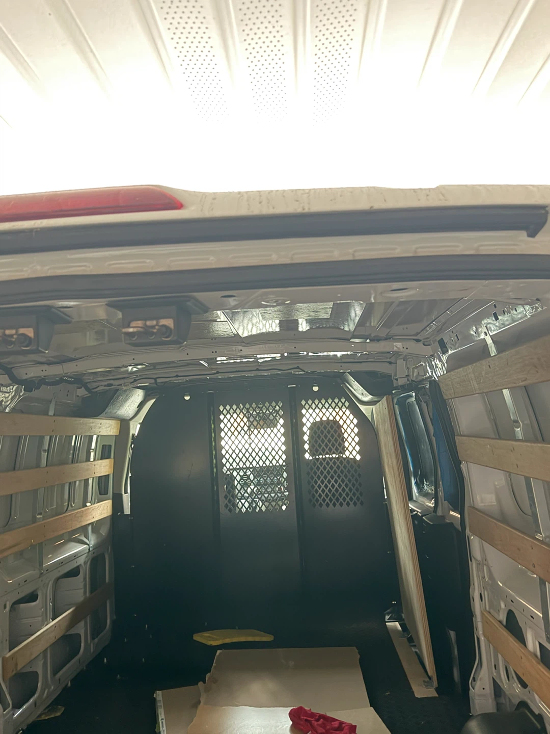 White Ford Transit 250 Cargo Van - photo 5