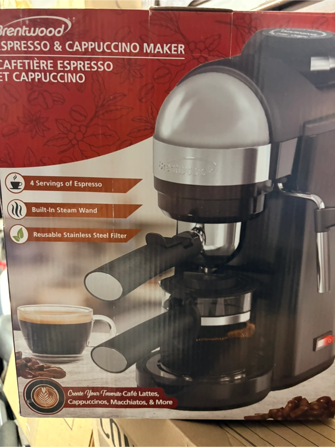 Brentwood Espresso & Cappuccino Maker