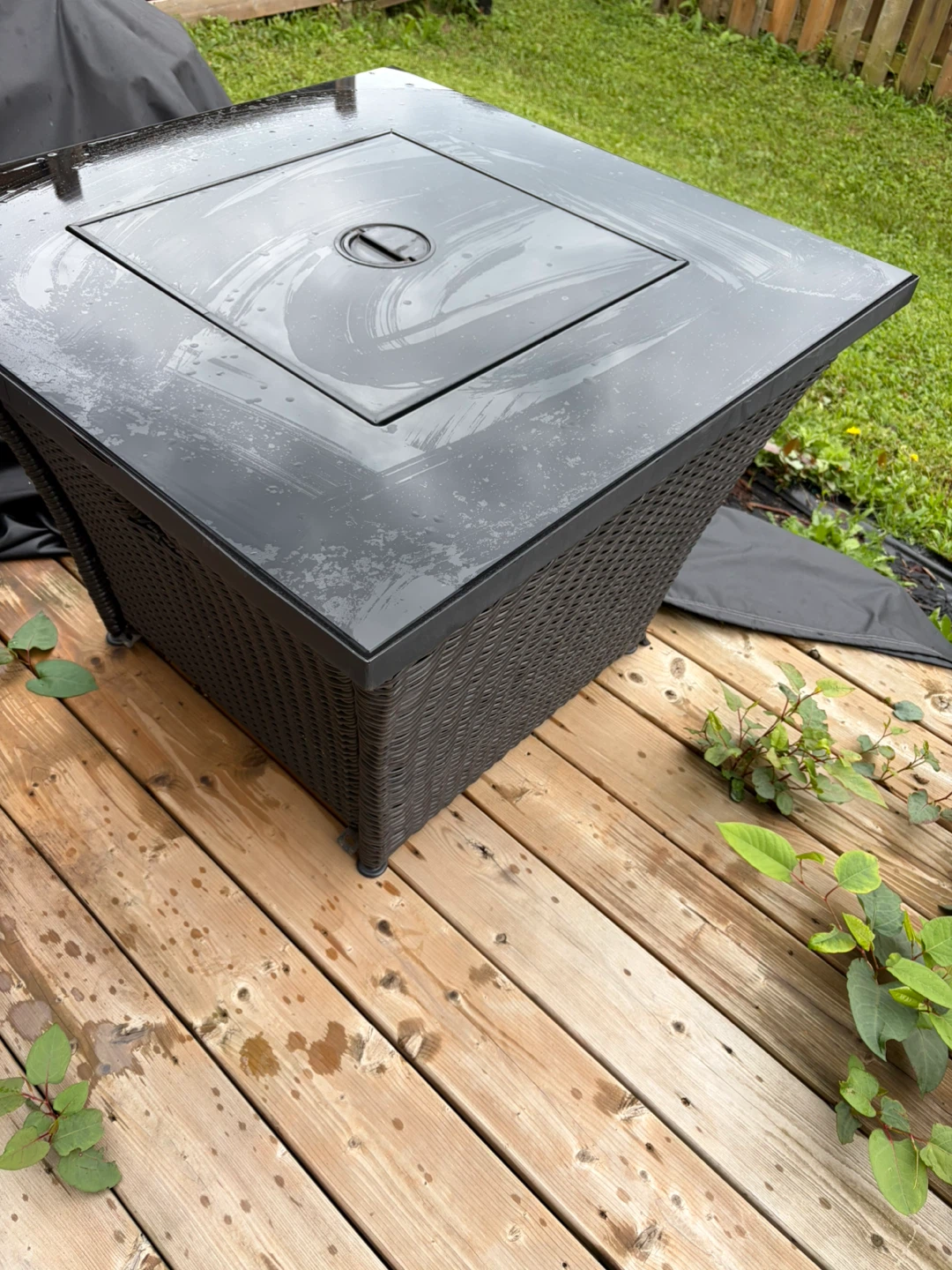 Outdoor Fire Pit Table