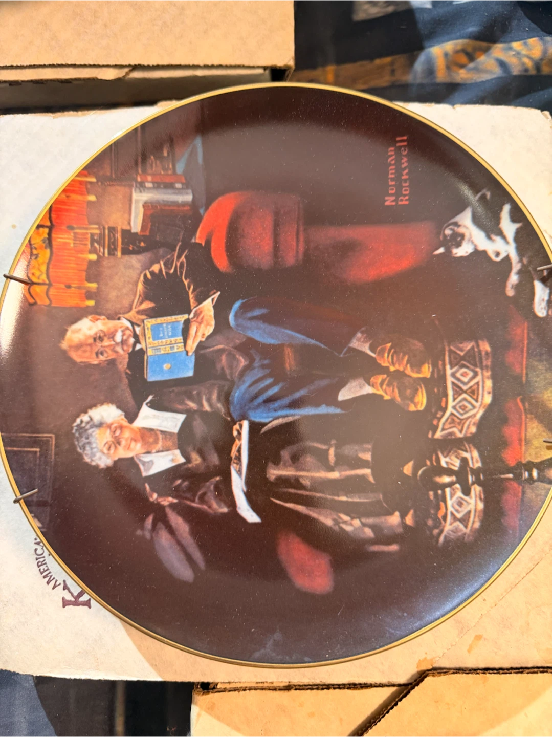 Norman Rockwell Collector's Plate - photo 2