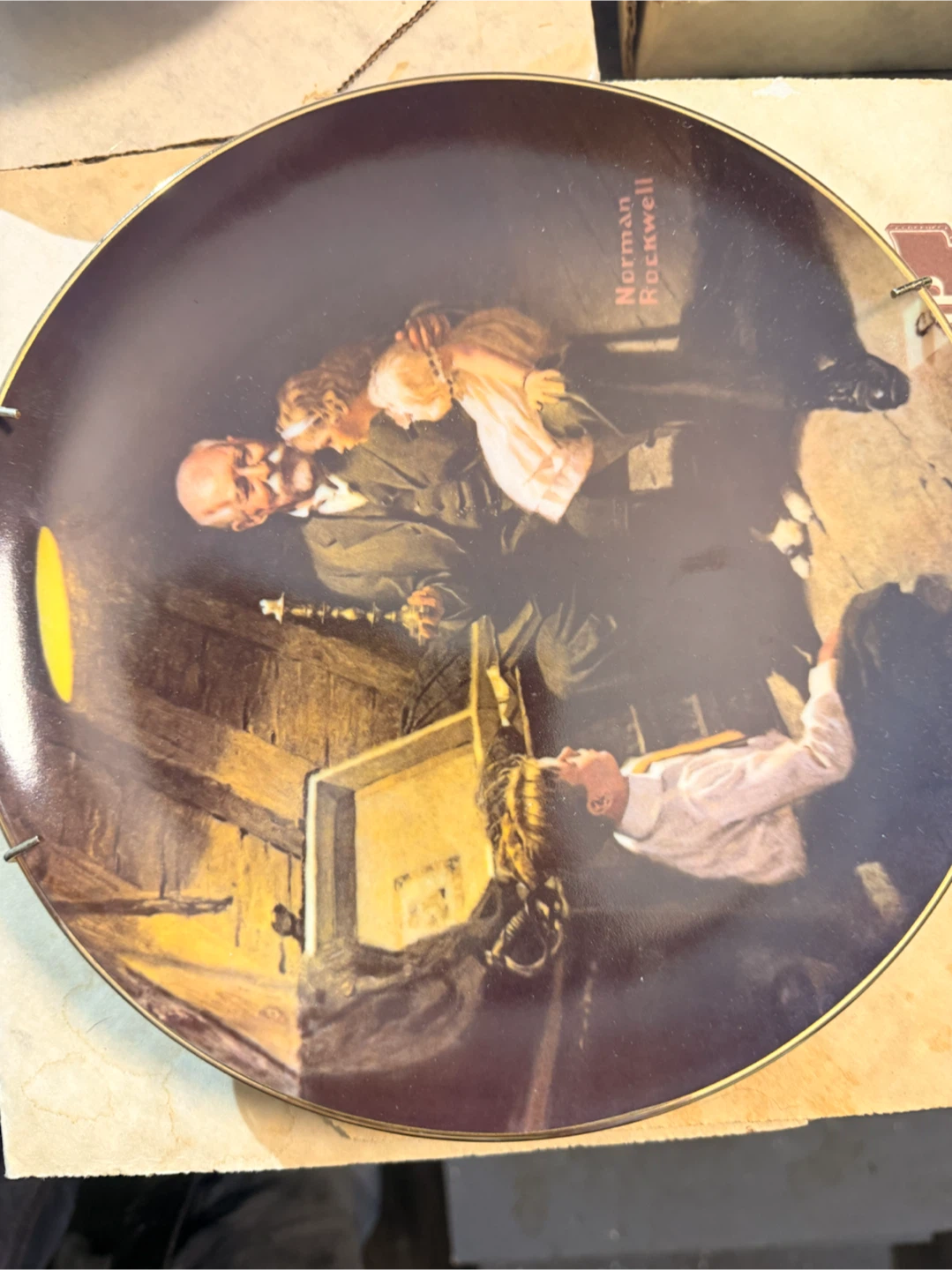 Norman Rockwell Collector's Plate - photo 3
