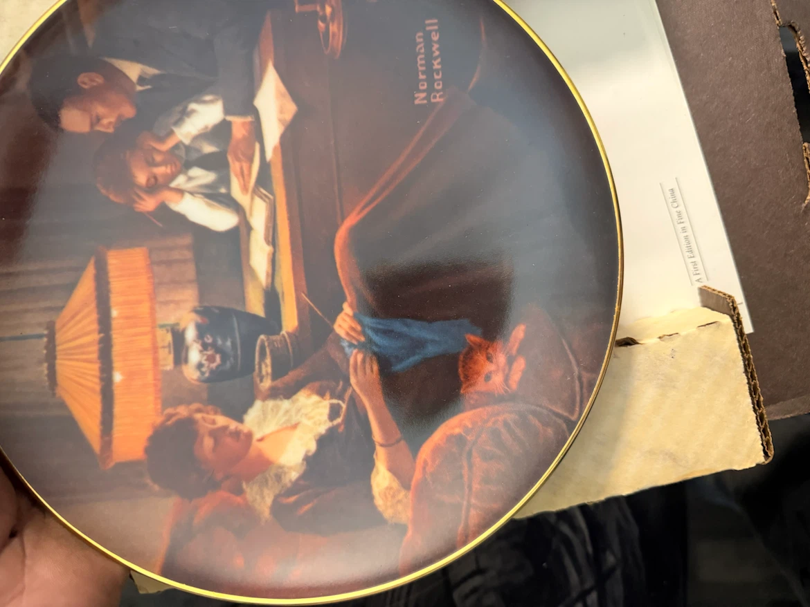 Norman Rockwell Collector's Plate - photo 4
