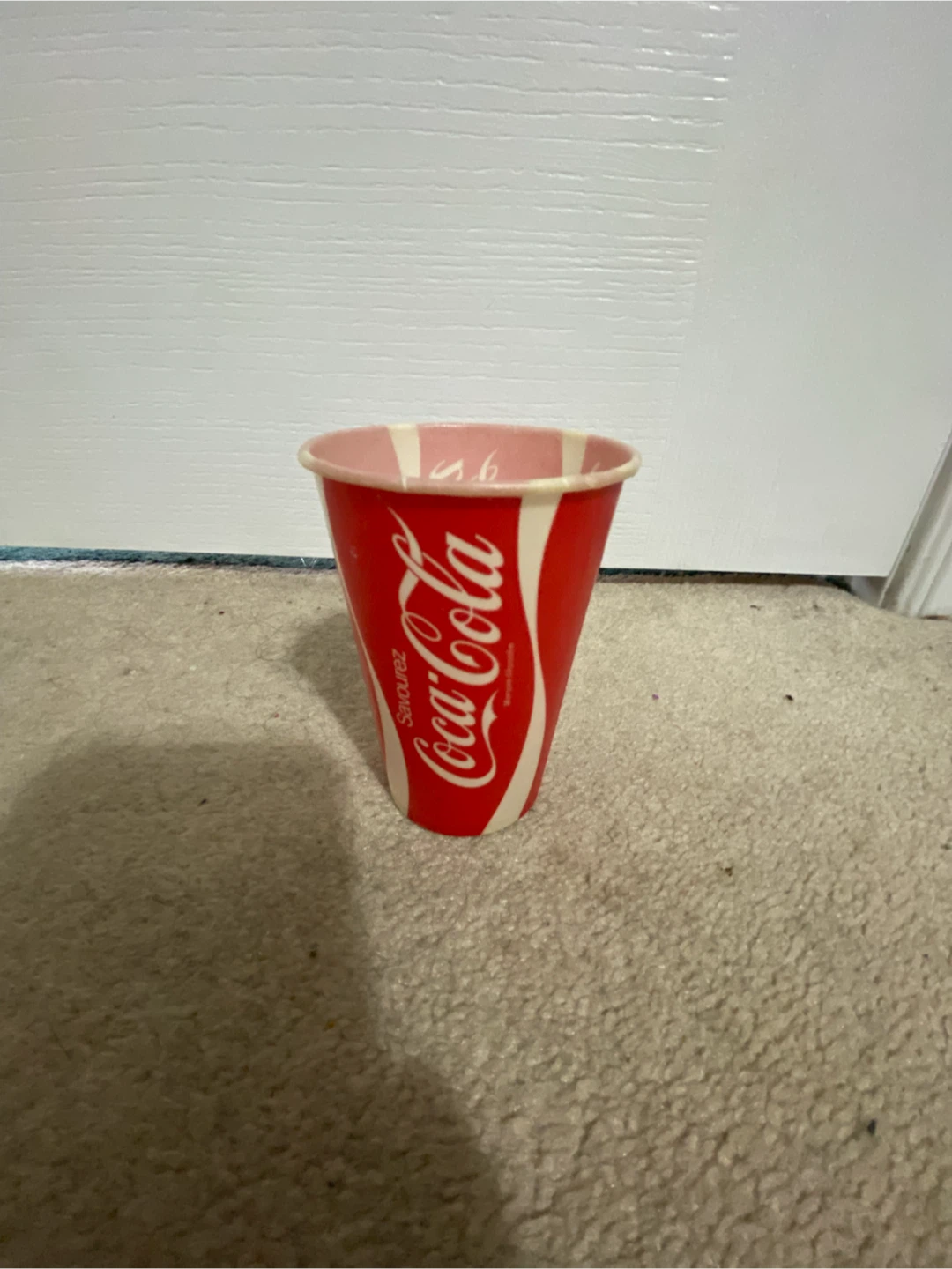 Vintage unused - 7 oz Coke Wax Paper Cups