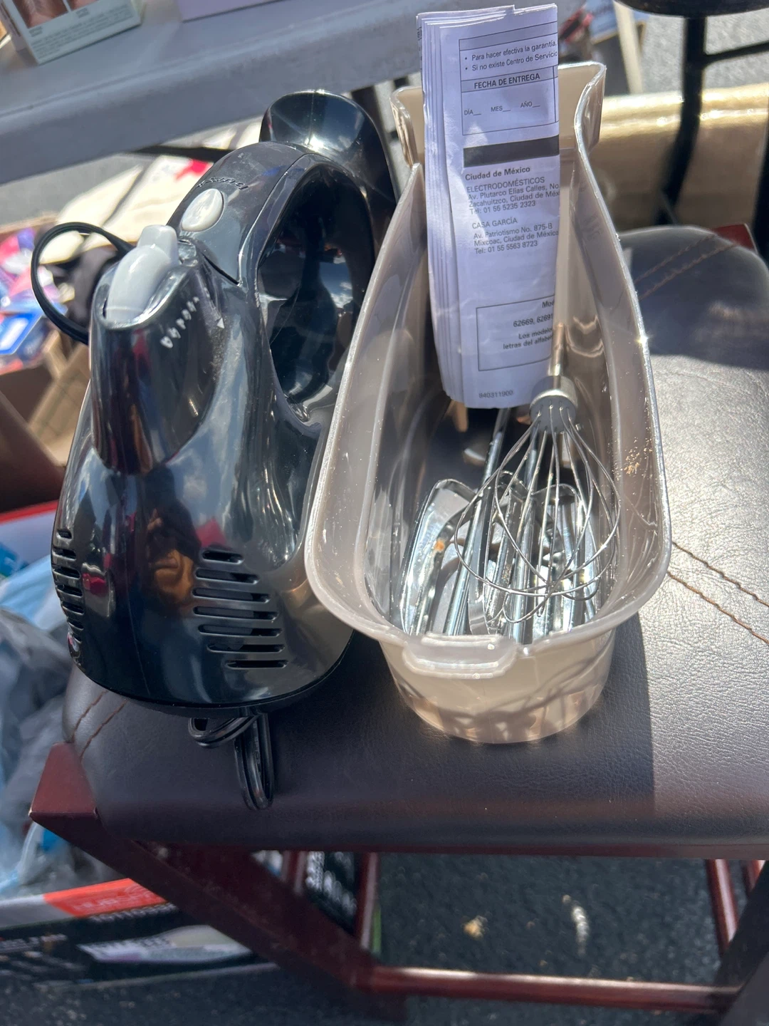 Hamilton Beach 6-Speed Hand Mixer with Storage Case - photo 2