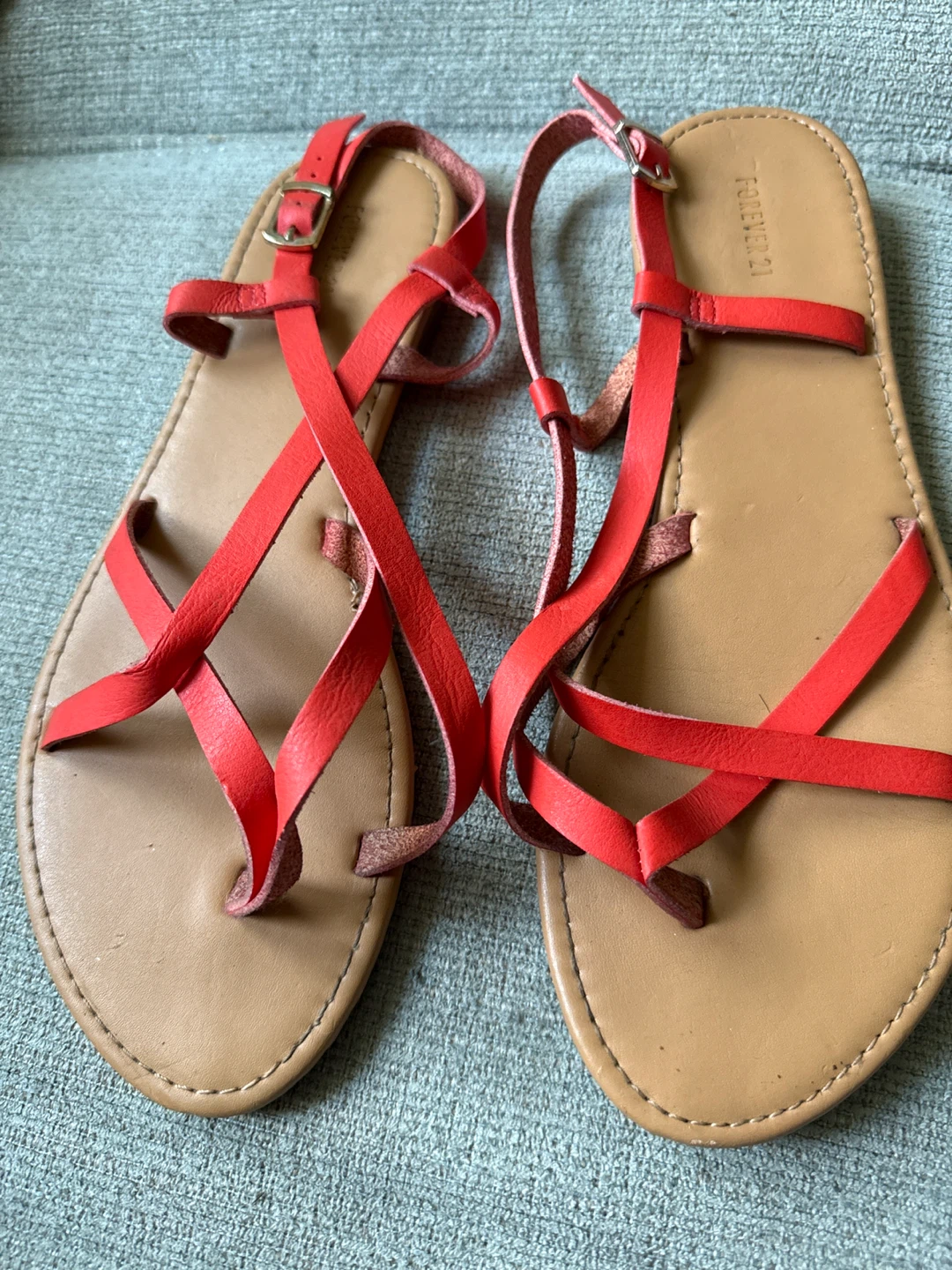 Forever 21 strappy sandals