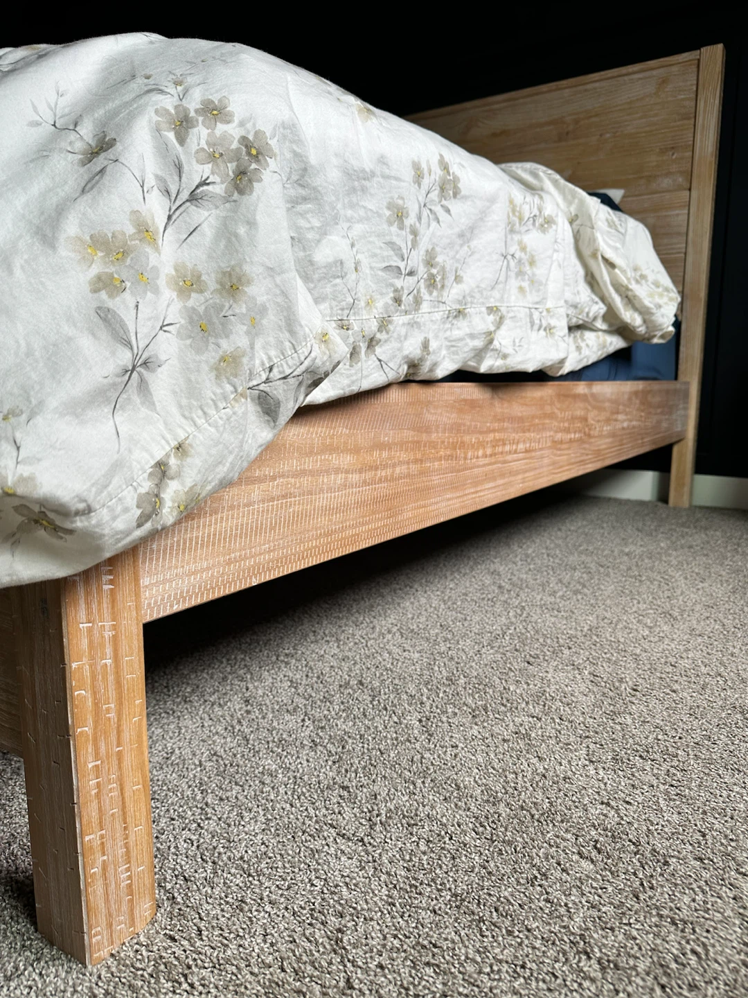 MUST GO!!!!! King Bed + Dresser Set – Driftwood - photo 3