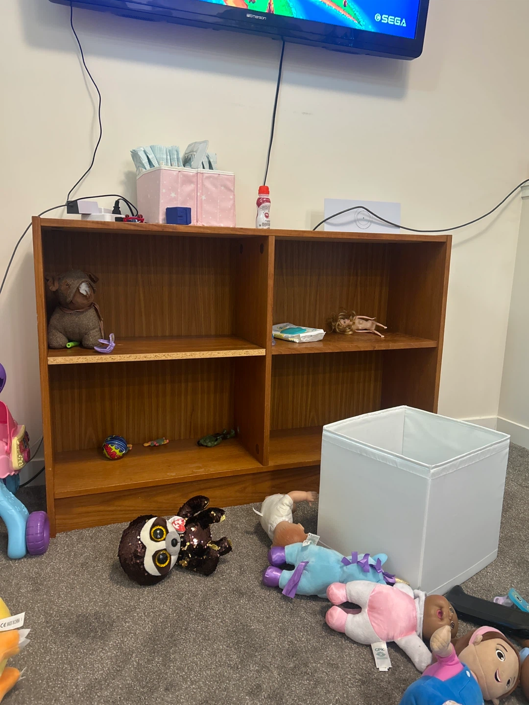 Wooden Bookcase / Shelf Unit