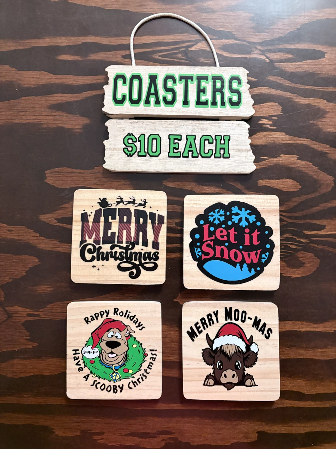 Christmas Coasters