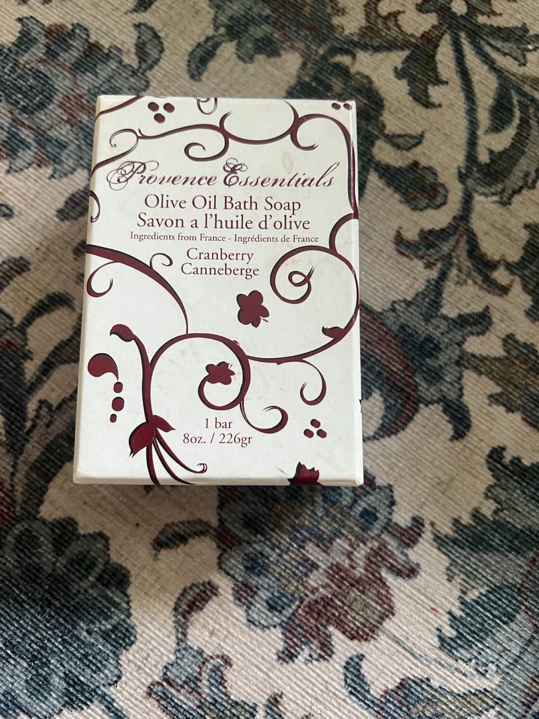 Provence Essentials Olive Oil Bath Soap - Cranberry & Mandarin - photo 2