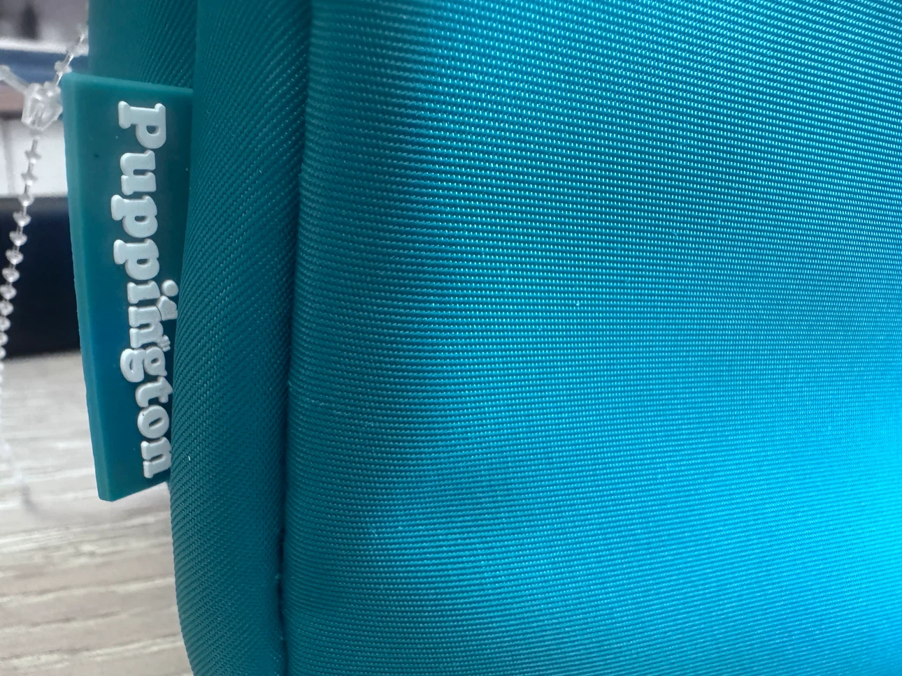 Puppington Teal Dog Walking Crossbody Treat Holder - photo 2