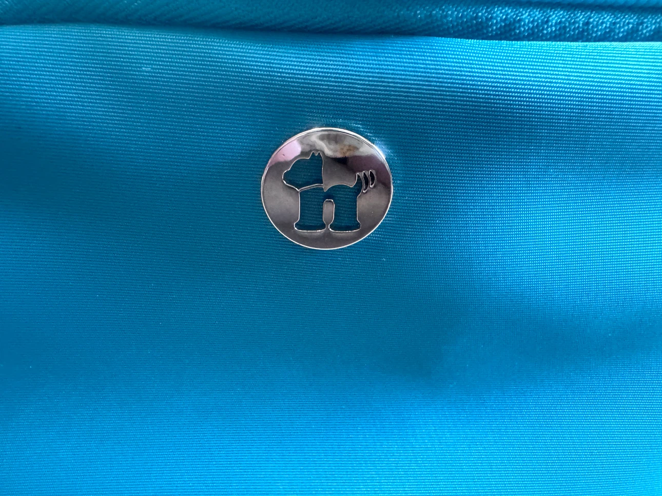 Puppington Teal Dog Walking Crossbody Treat Holder - photo 3