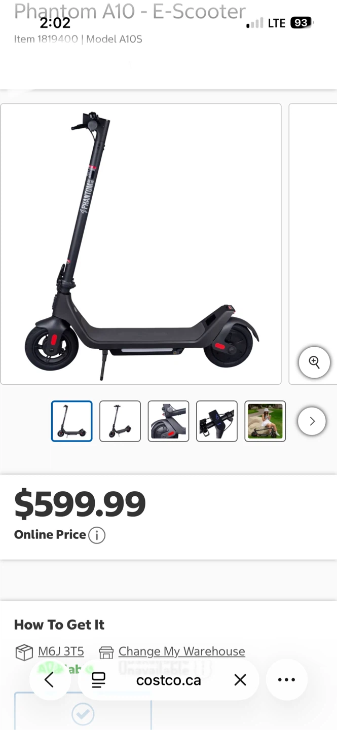 Brand New-Phantom A10 Scooter- Never Used - photo 3