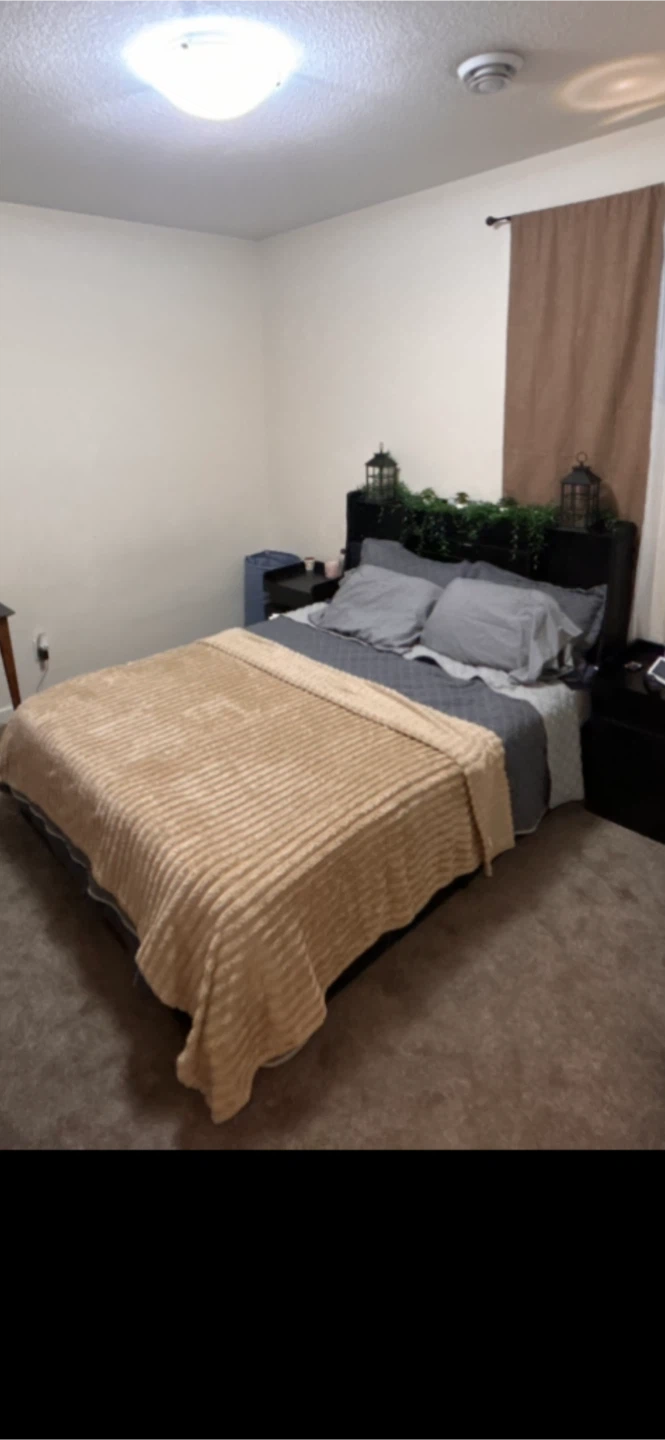 King Size Bed Frame with Headboard