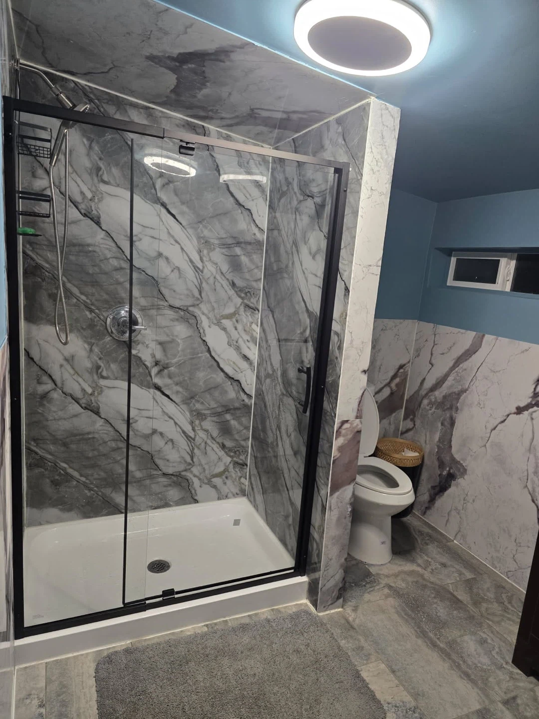 PVC Marble Wall Panels /Shower Wall Sheets 4x9 ft Waterproof - photo 5