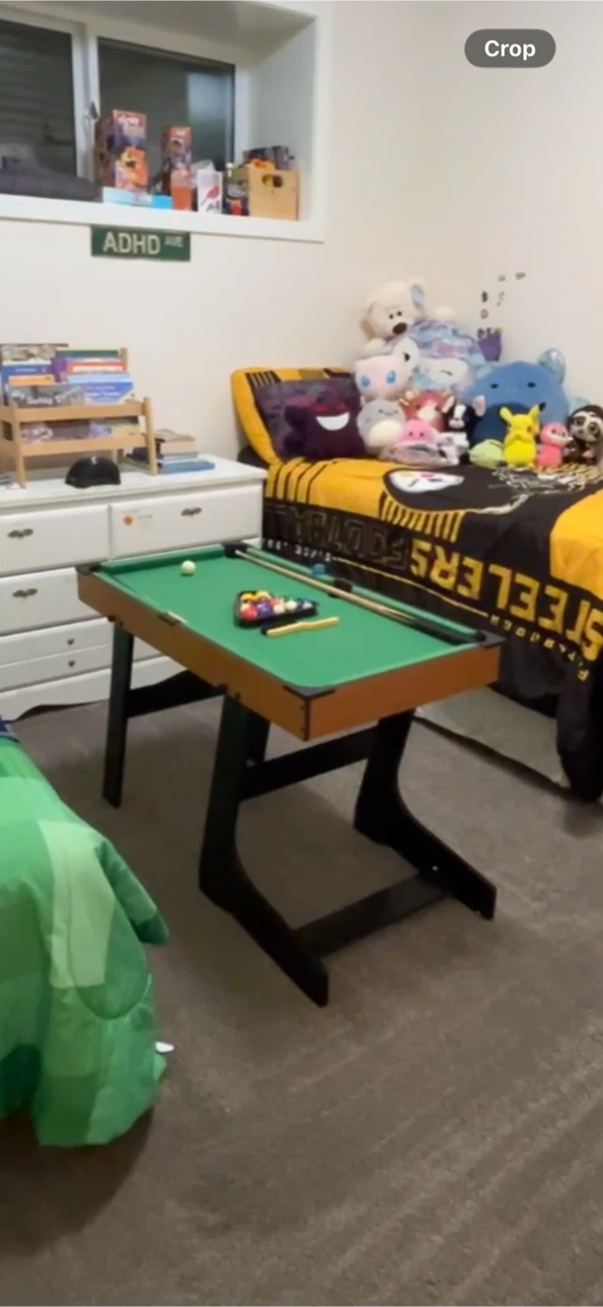 Kids Pool Table Set