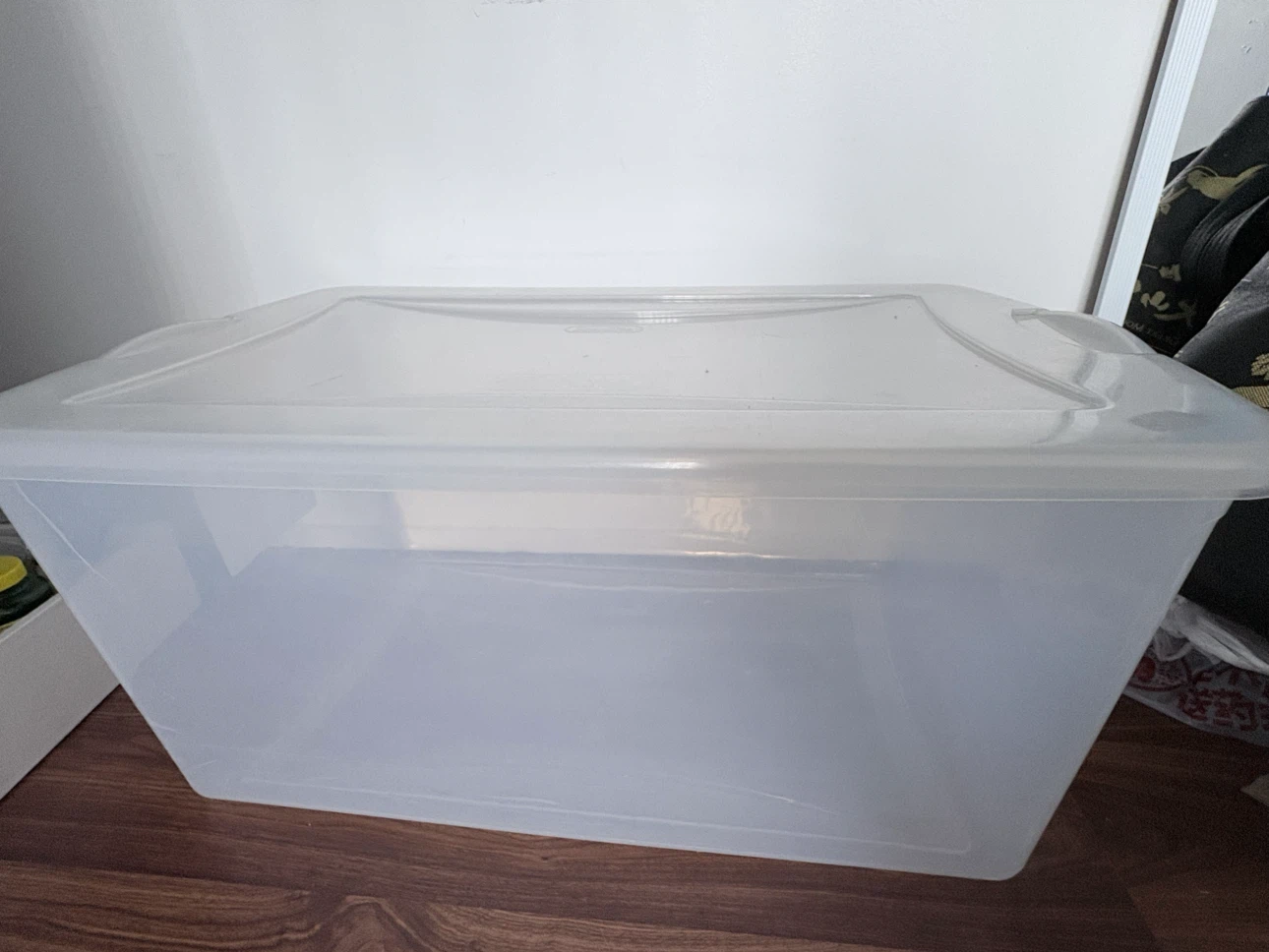 Sterilite 62L Clear Storage Box - photo 2