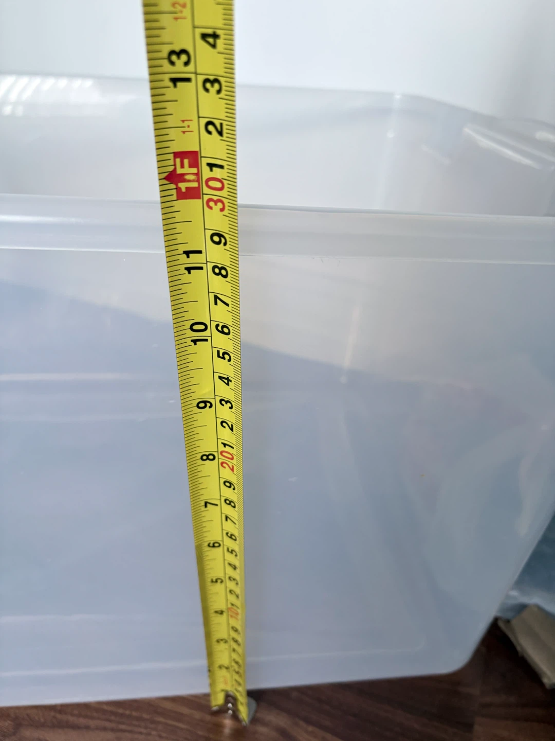 Sterilite 62L Clear Storage Box - photo 3
