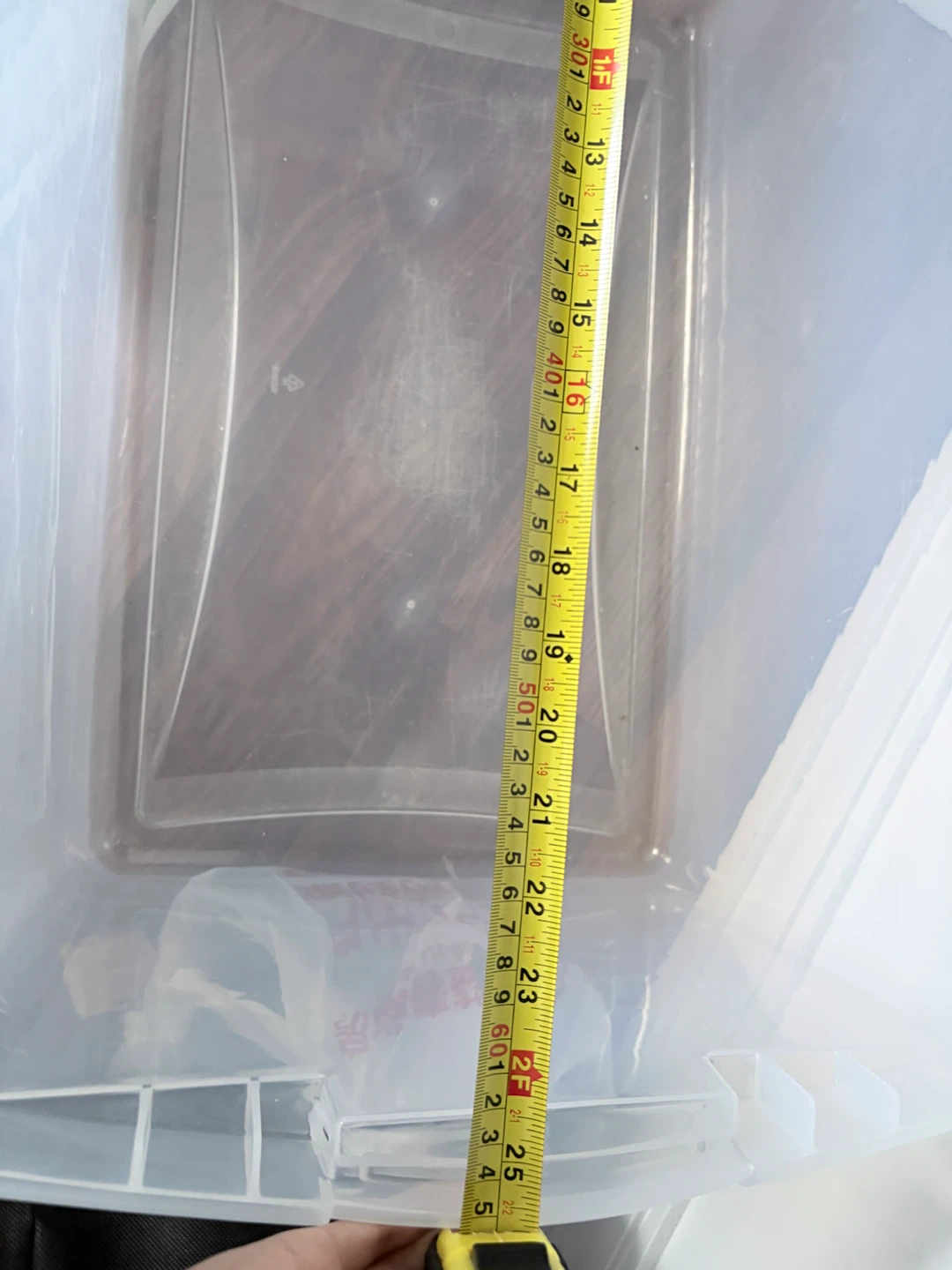 Sterilite 62L Clear Storage Box - photo 4