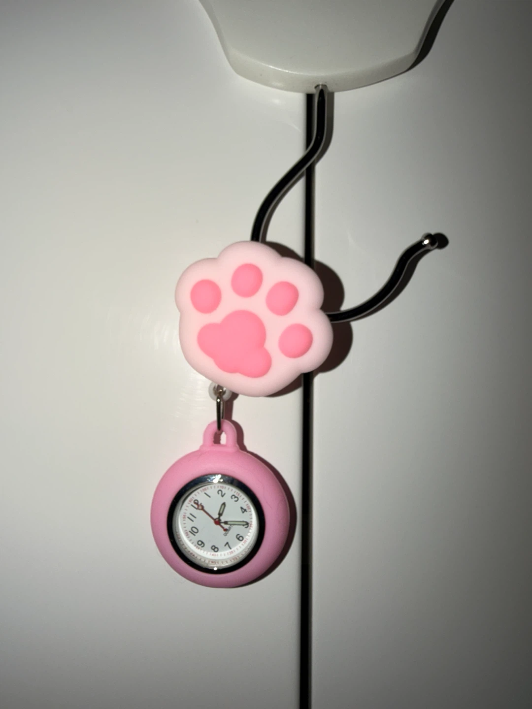 Pink Paw Print Nurse Watch - photo 3