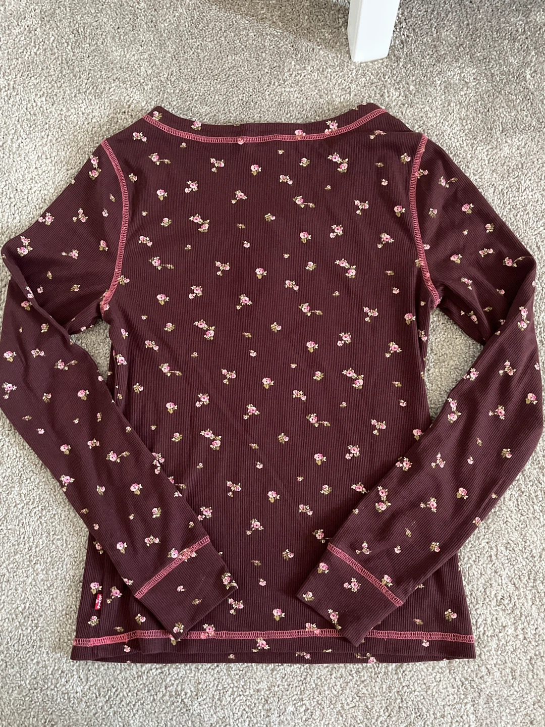 Levi's Thermal Henley Long Sleeve Shirt - XS - photo 3