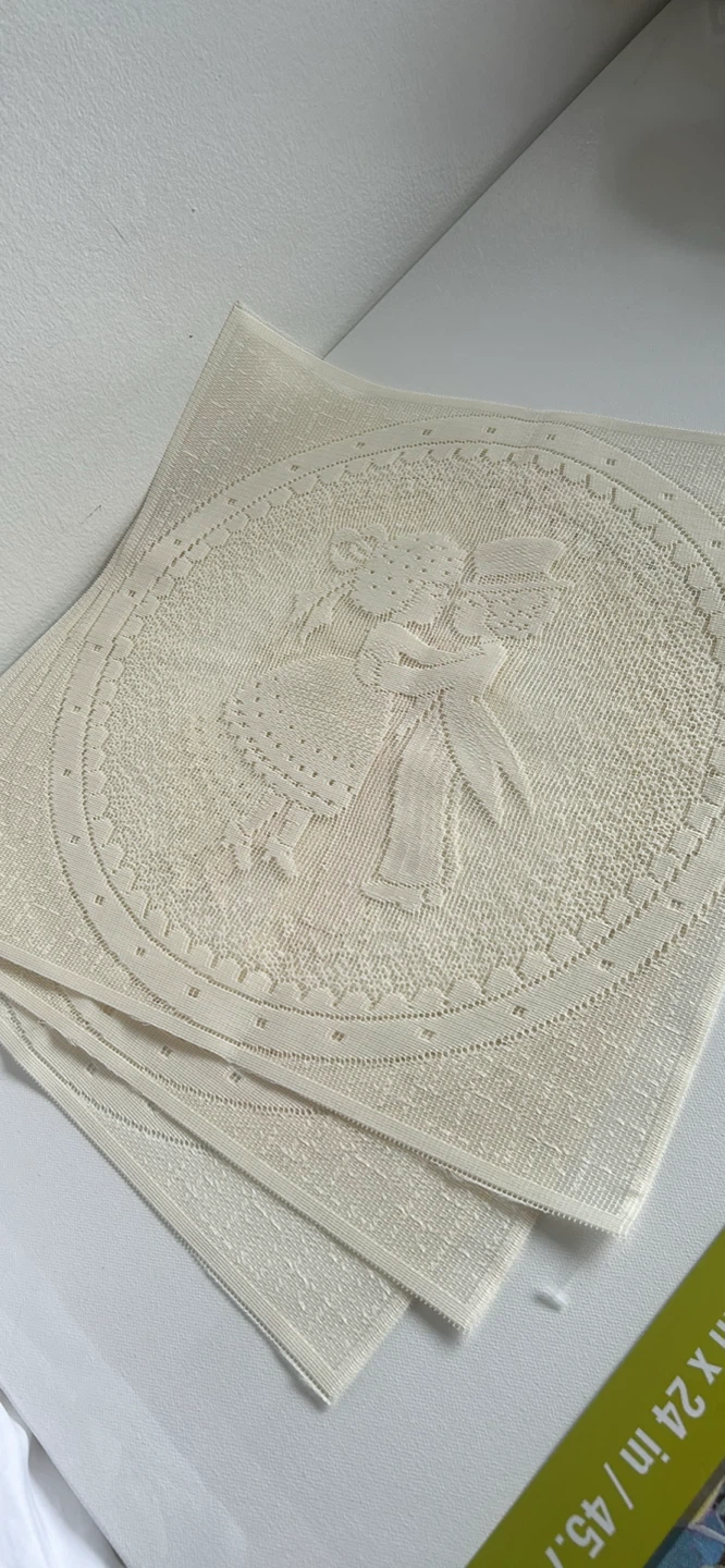 Vintage Decorative Placemats Set of 3