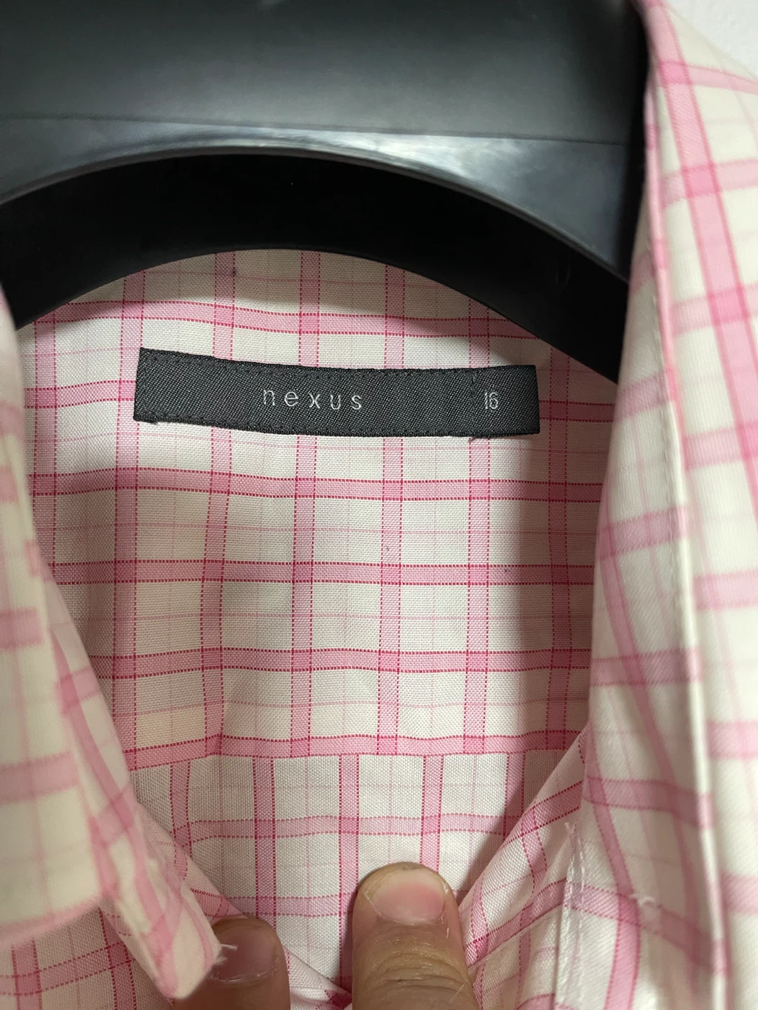 Nexus Short Sleeve Checked Shirt Size 16 - photo 3