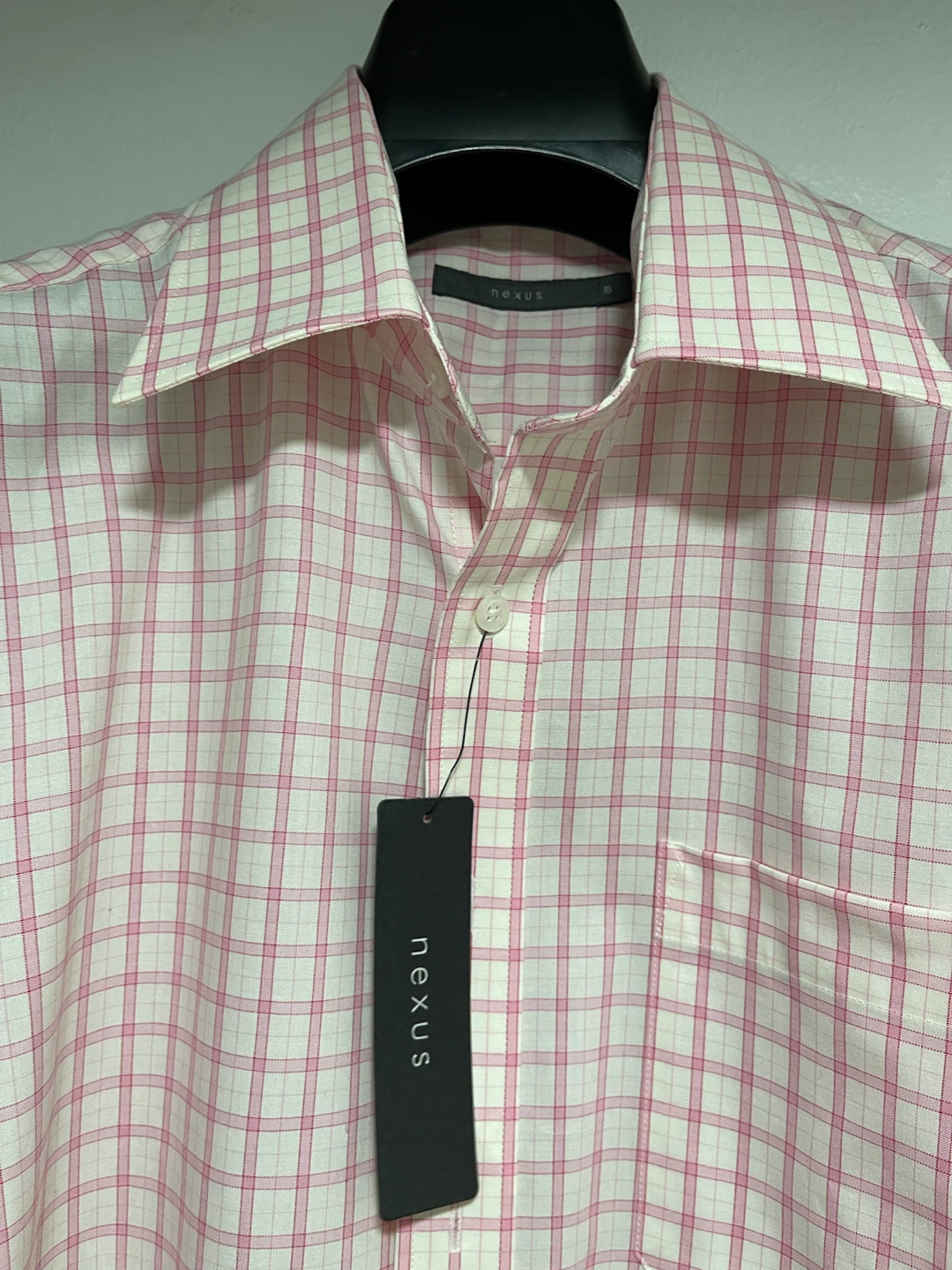 Nexus Short Sleeve Checked Shirt Size 16 - photo 4