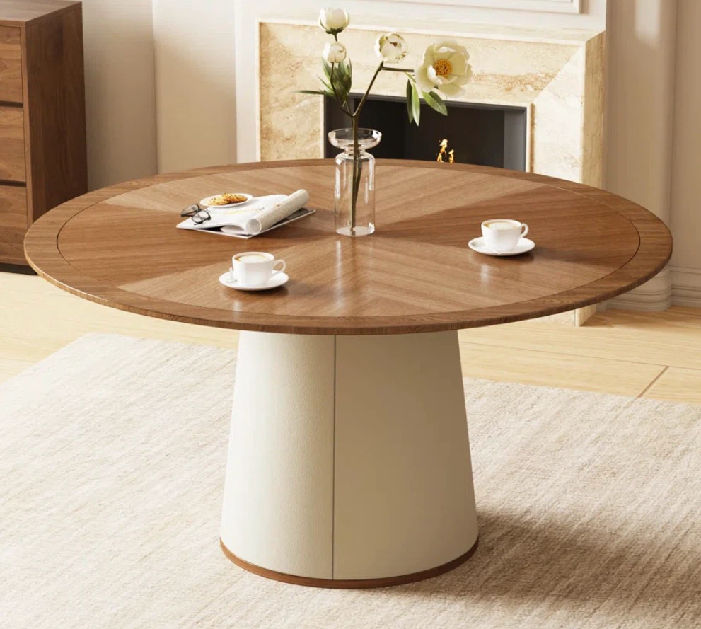 Modern round dining table for 4-6 people - photo 4