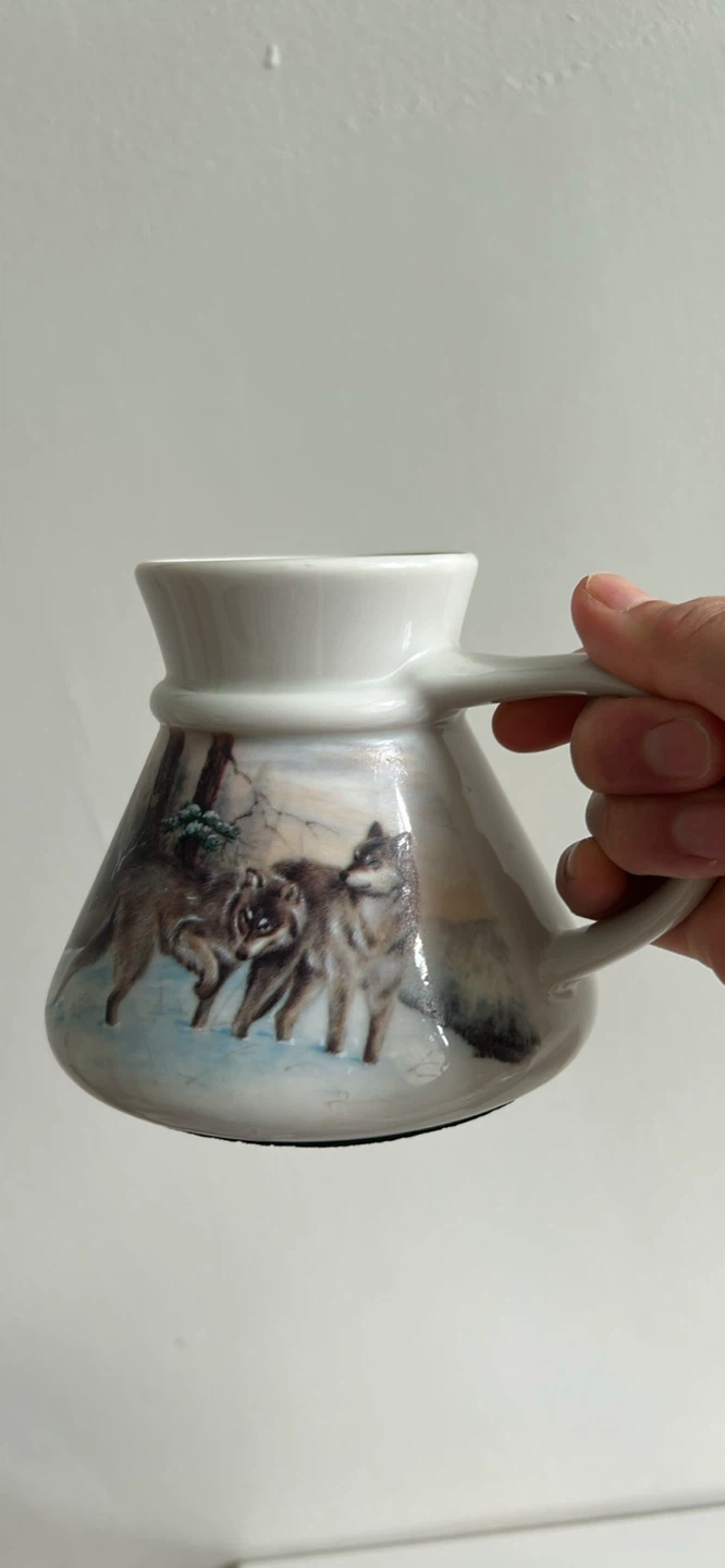 OTAGIRI JAPAN Judy Matthews Wolf Ceramic Mug