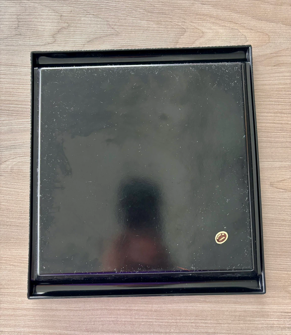 Decorative Tray with Fan Design - photo 3
