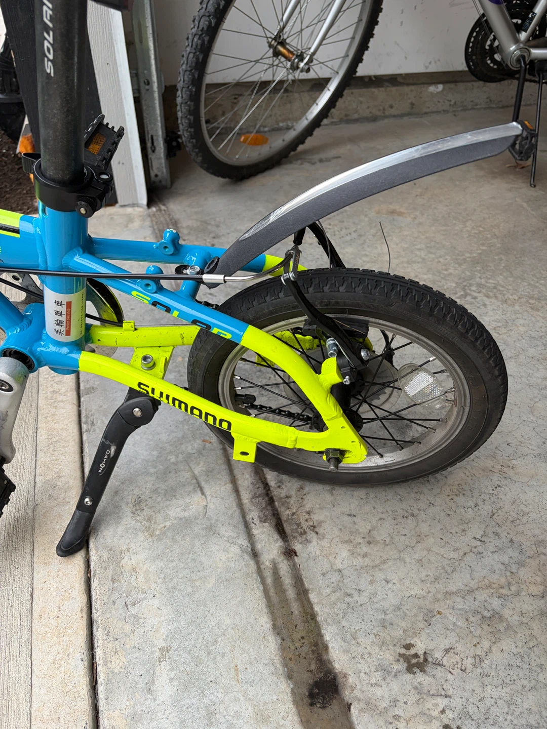 SOLAR 140S Alloy Folding Bike – 14” – 7 Speed - photo 4