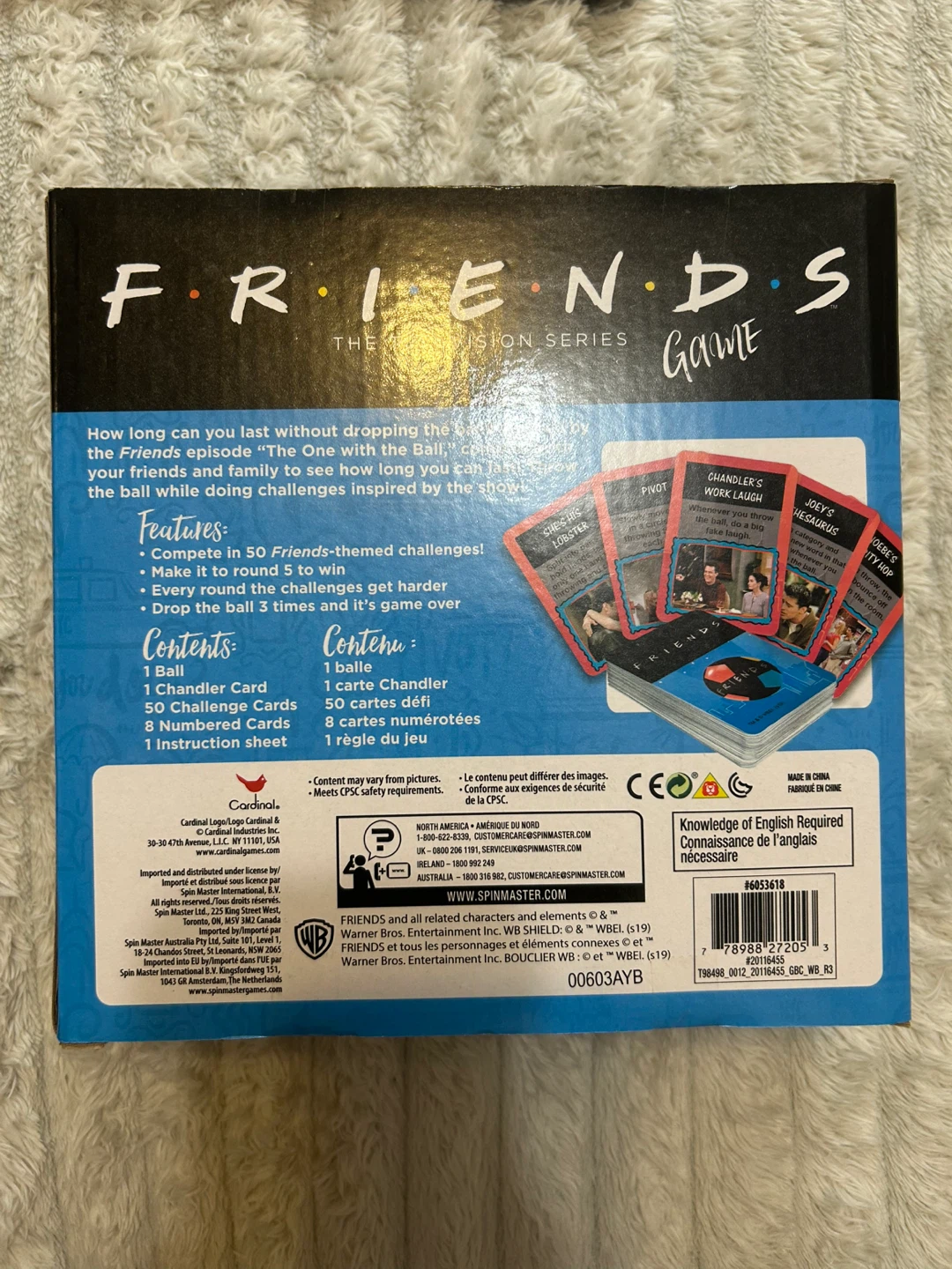 Friends The One With The Ball TV Series Game - photo 2