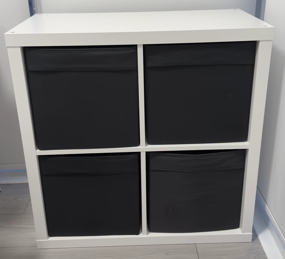IKEA Shelf with Bins