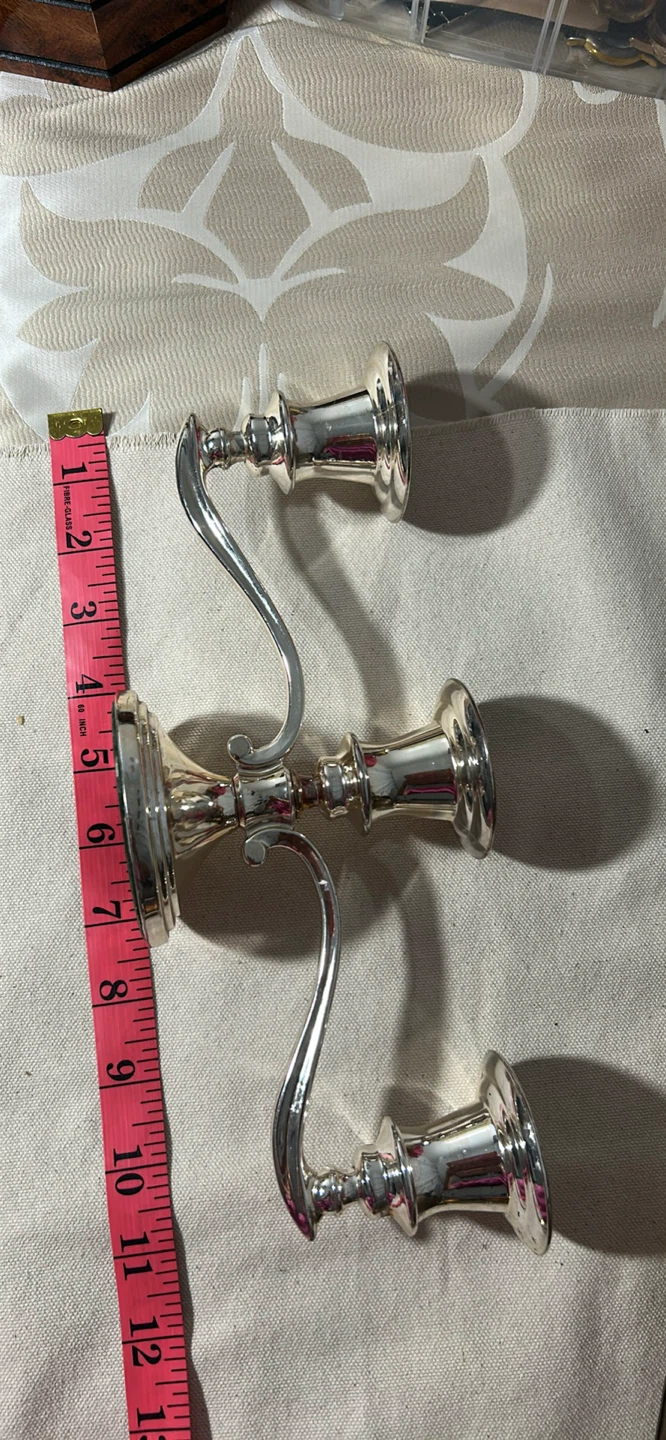 Silver-tone Candelabra