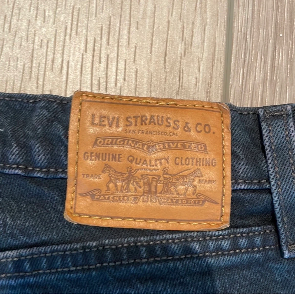 Levi Wedge Black Jeans (High Rise, US 26) - photo 4