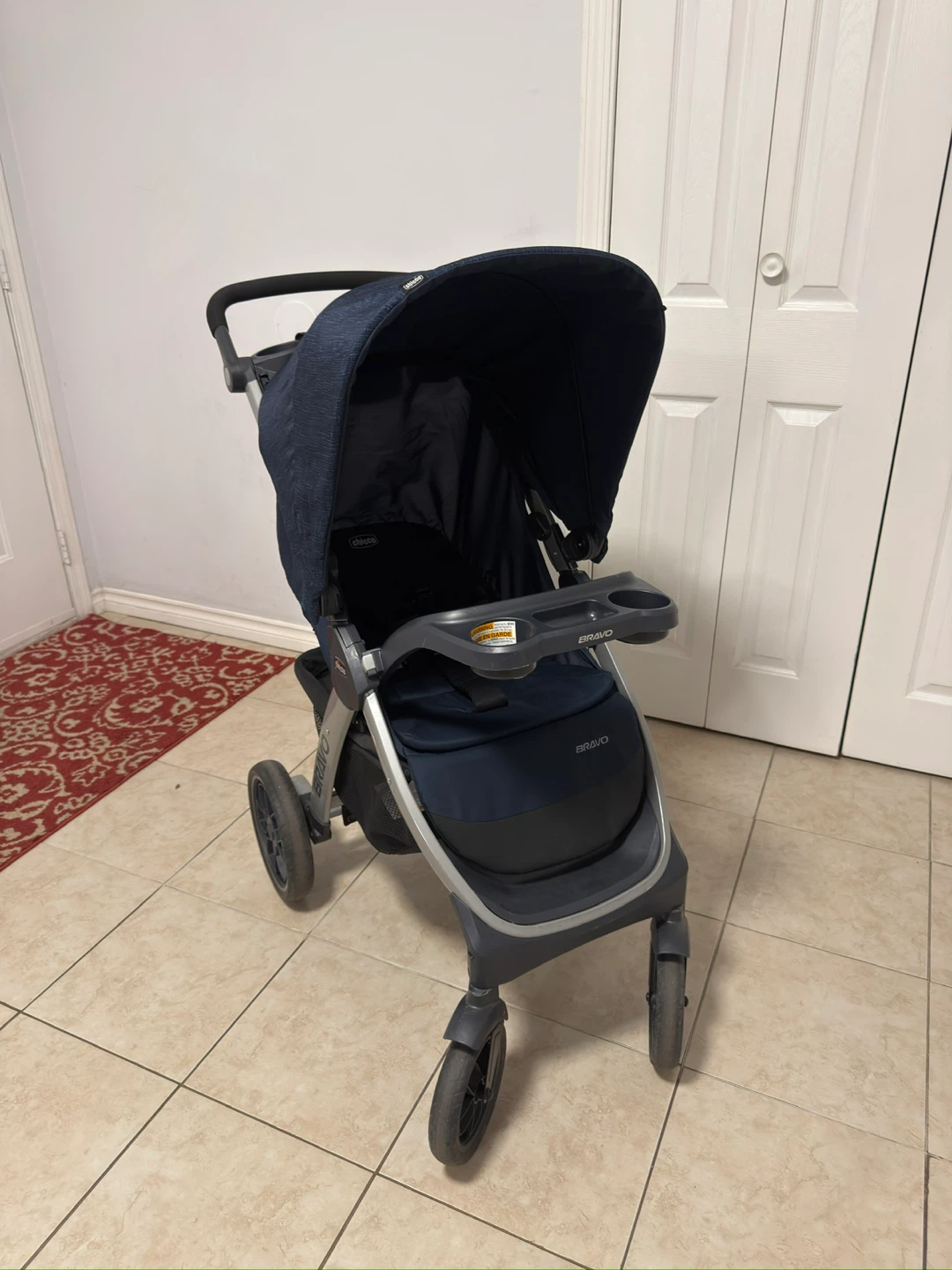 Chicco Bravo Stroller - Navy