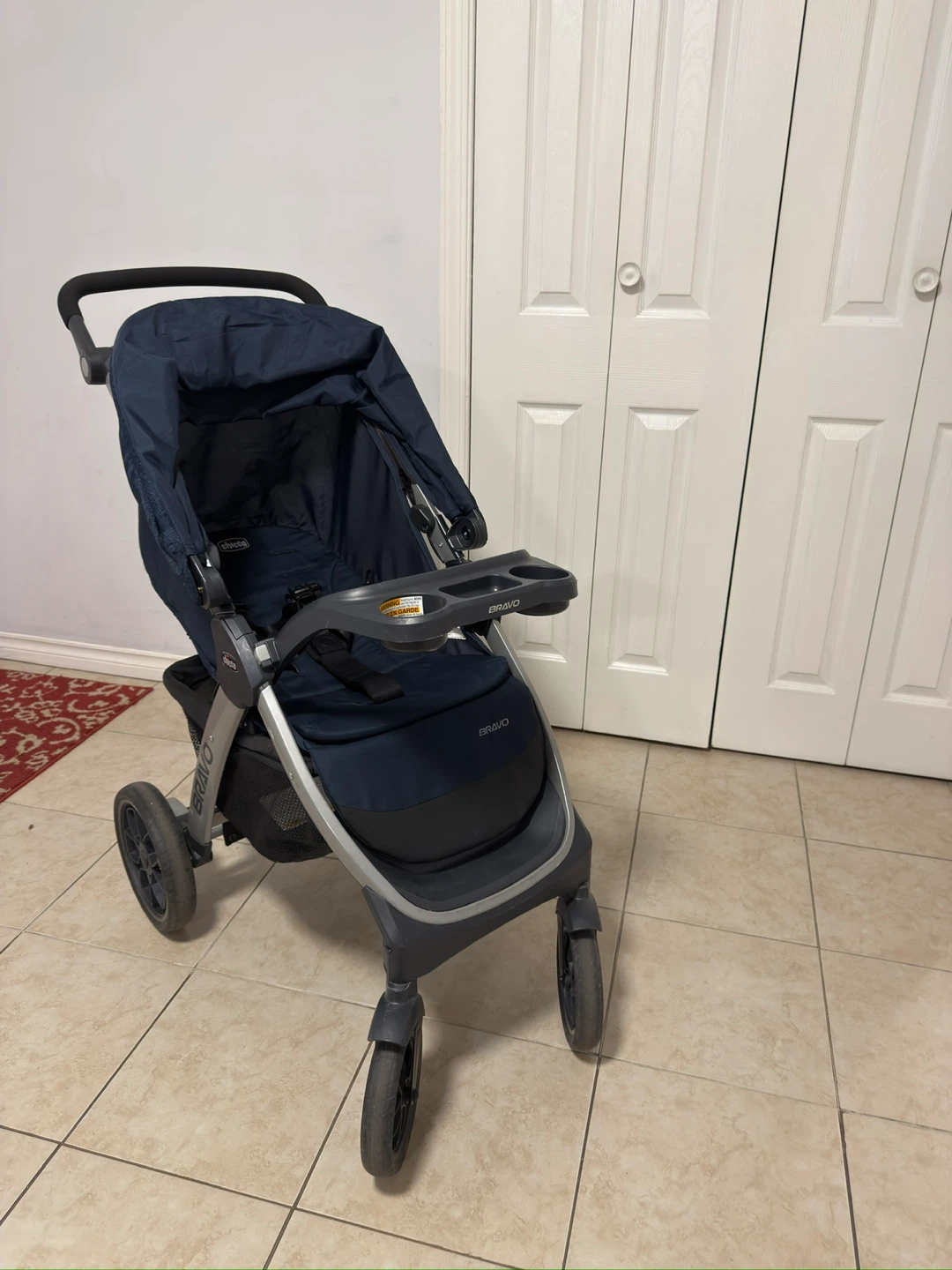 Chicco Bravo Stroller - Navy - photo 2