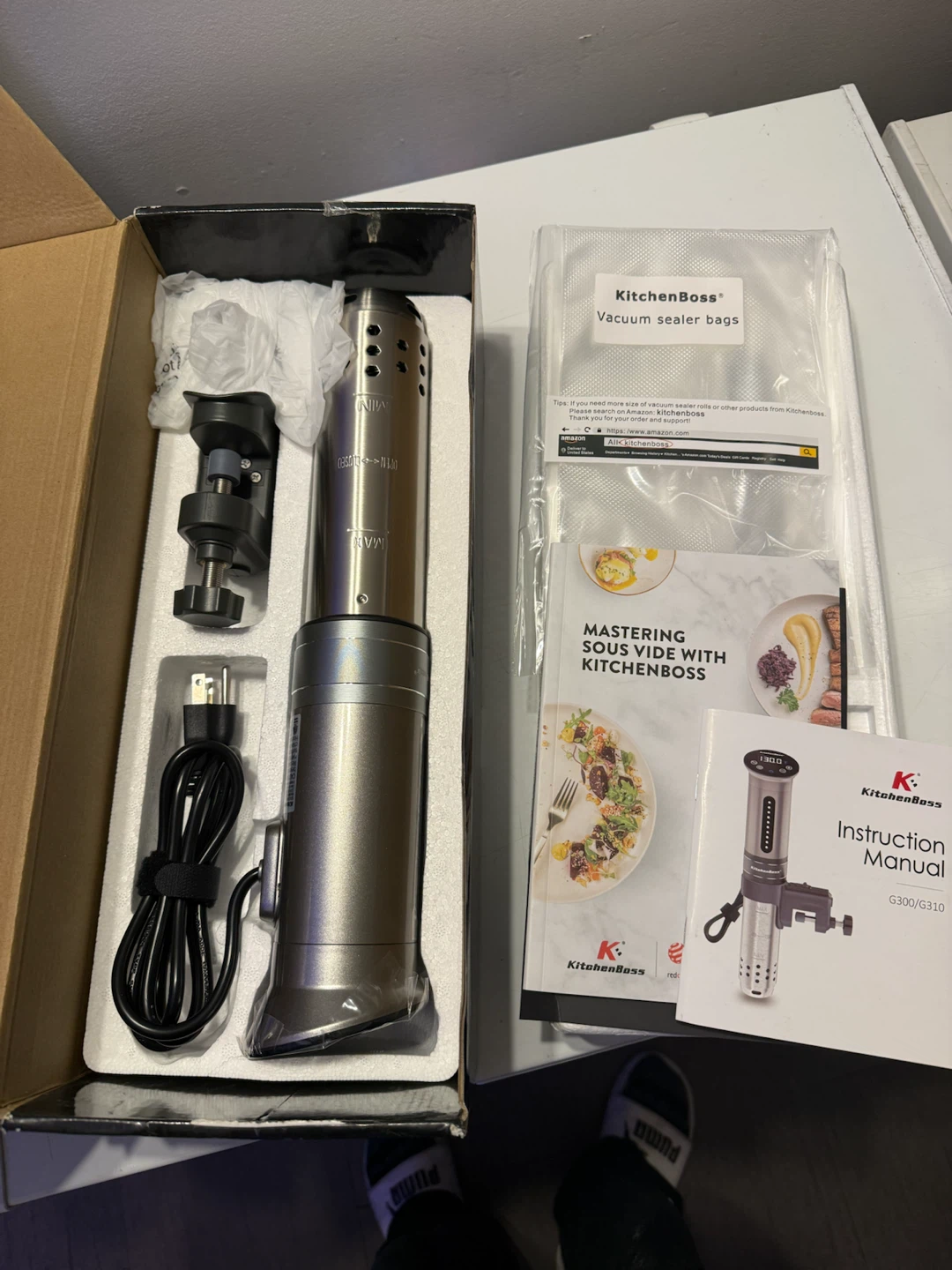 KitchenBoss Sous Vide Cooker G310