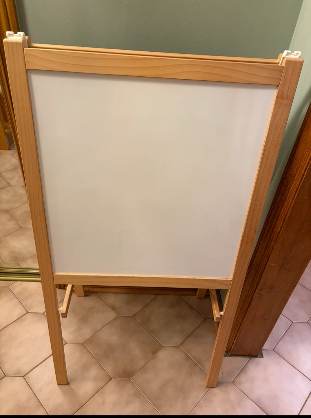 Ikea Wooden Double-Sided Easel for kids